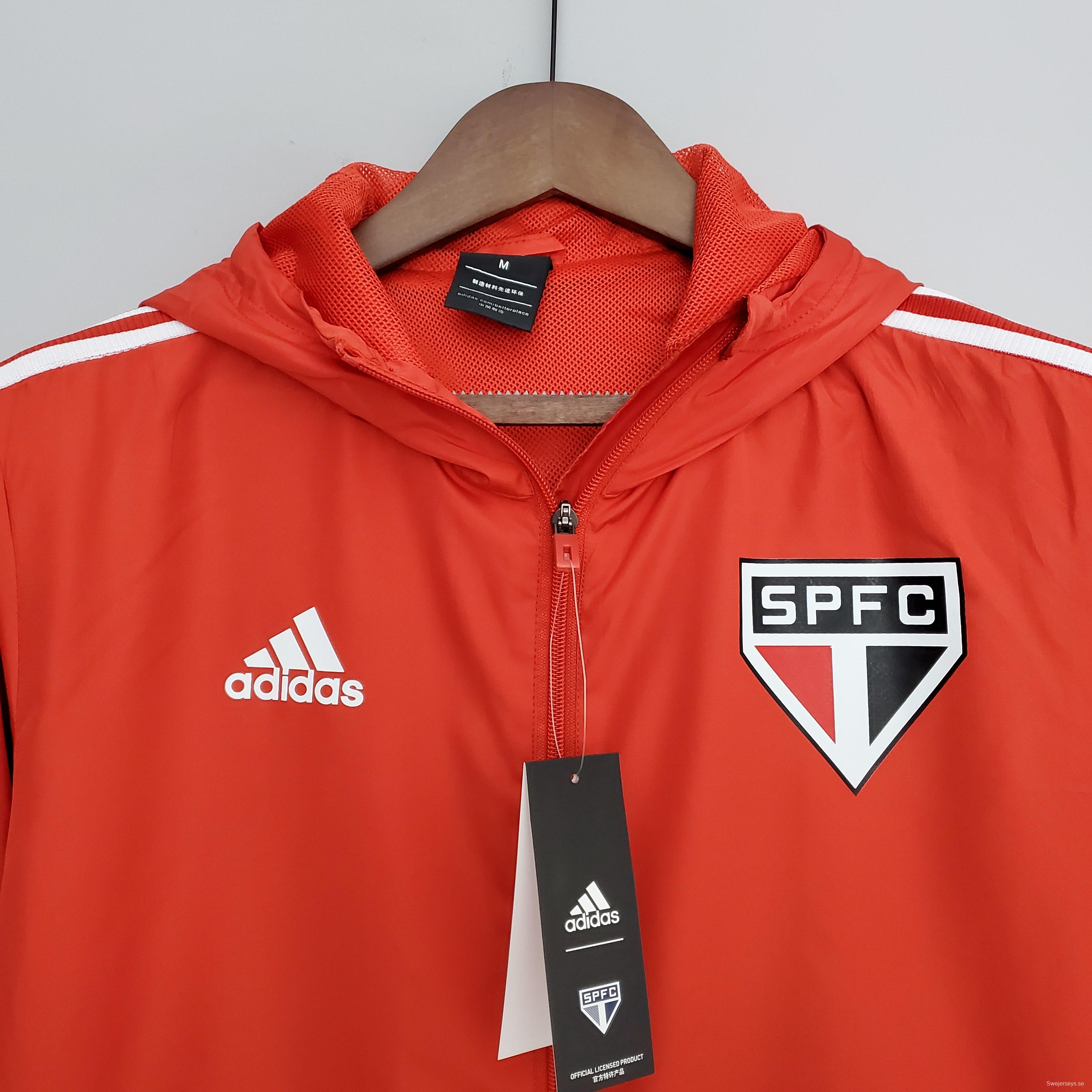 2022 Sao Paulo Windbreaker Red