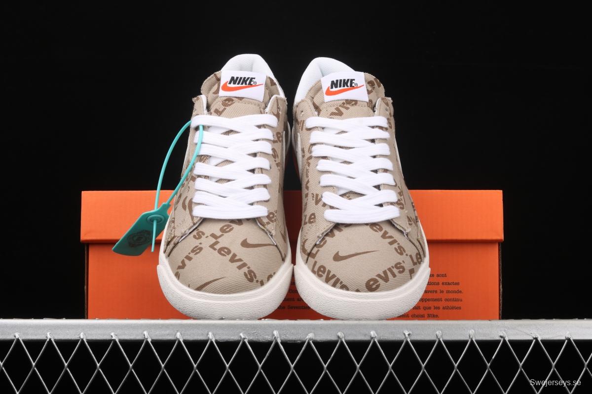 NIKE Blazer Low QS HH Trail Blazers low-top casual board shoes KB6806-003