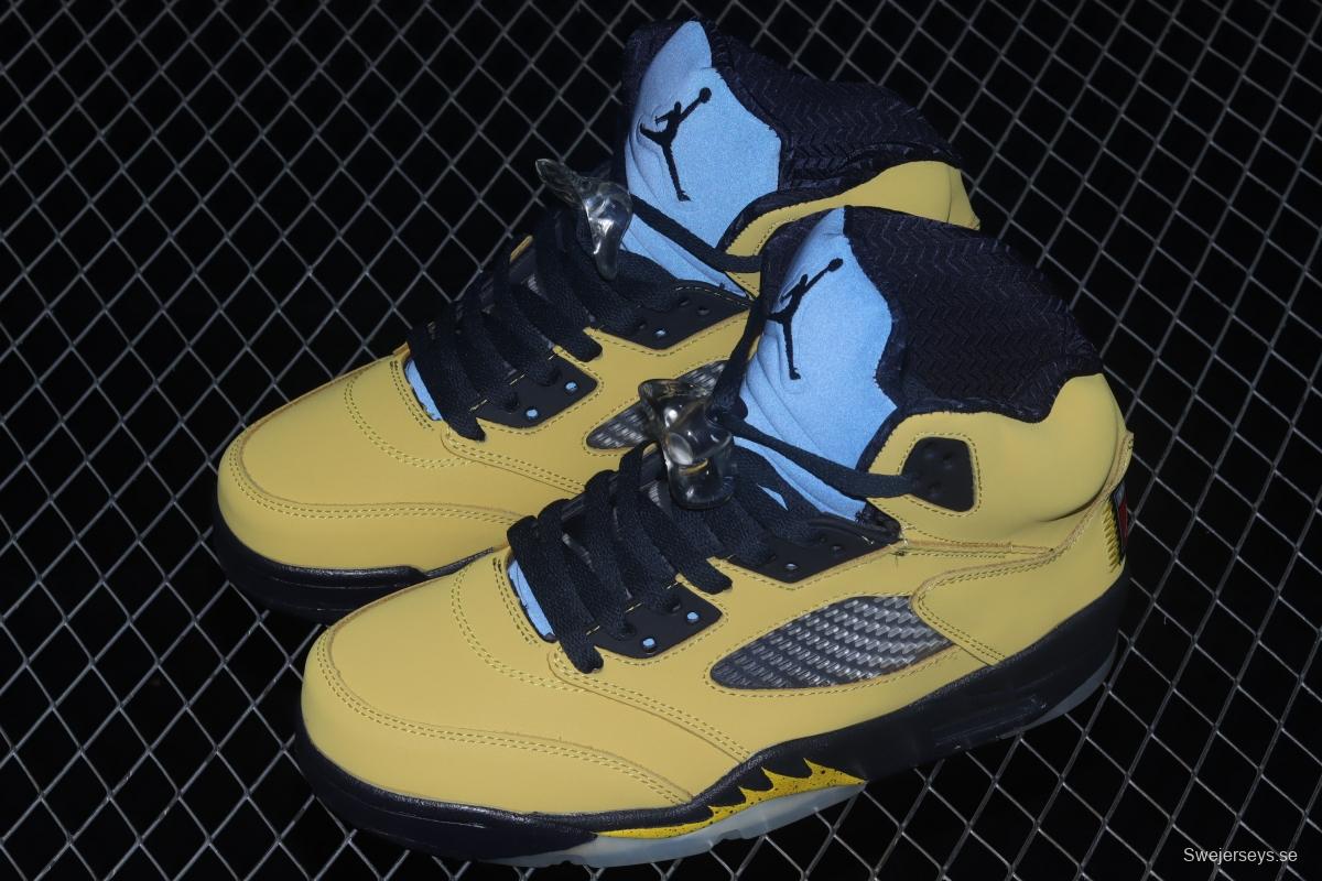 Air Jordan 5 Retro SE Michigan black and yellow 3M reflective Tokyo limited edition CQ9541-704