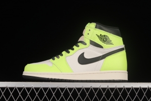 Air Jordan 1 High OG Volt Fluorescent Green 555088-702