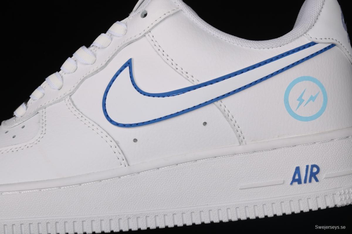 Fragment Design x NIKE Air Force 1x07 low-top casual board shoes DA3585-100