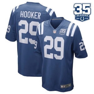 Men's Malik Hooker Royal 35th Season Player Limited Team Jersey