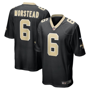 Men's Thomas Morestead Black Player Limited Team Jersey