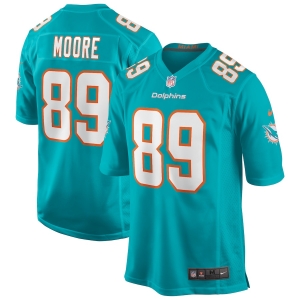 Men's Nat Moore Aqua Retired Player Limited Team Jersey