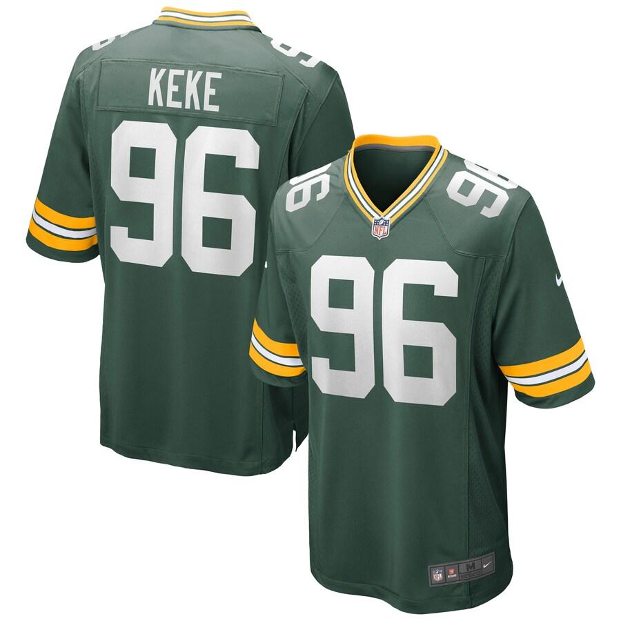 Men's Kingsley Keke Green Player Limited Team Jersey