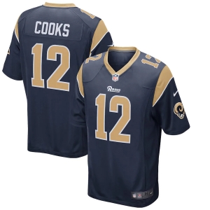 Men's Brandin Cooks Navy Player Limited Team Jersey