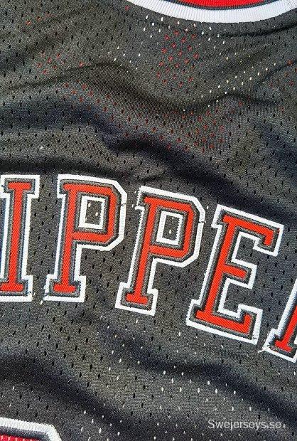 Men's Scottie Pippen Black Retro Classic Team Jersey