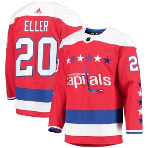 Men's Lars Eller Red Alternate Team Jersey