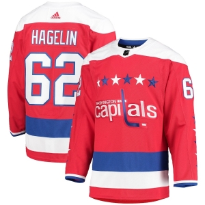 Women's Carl Hagelin Red Alternate Team Jersey