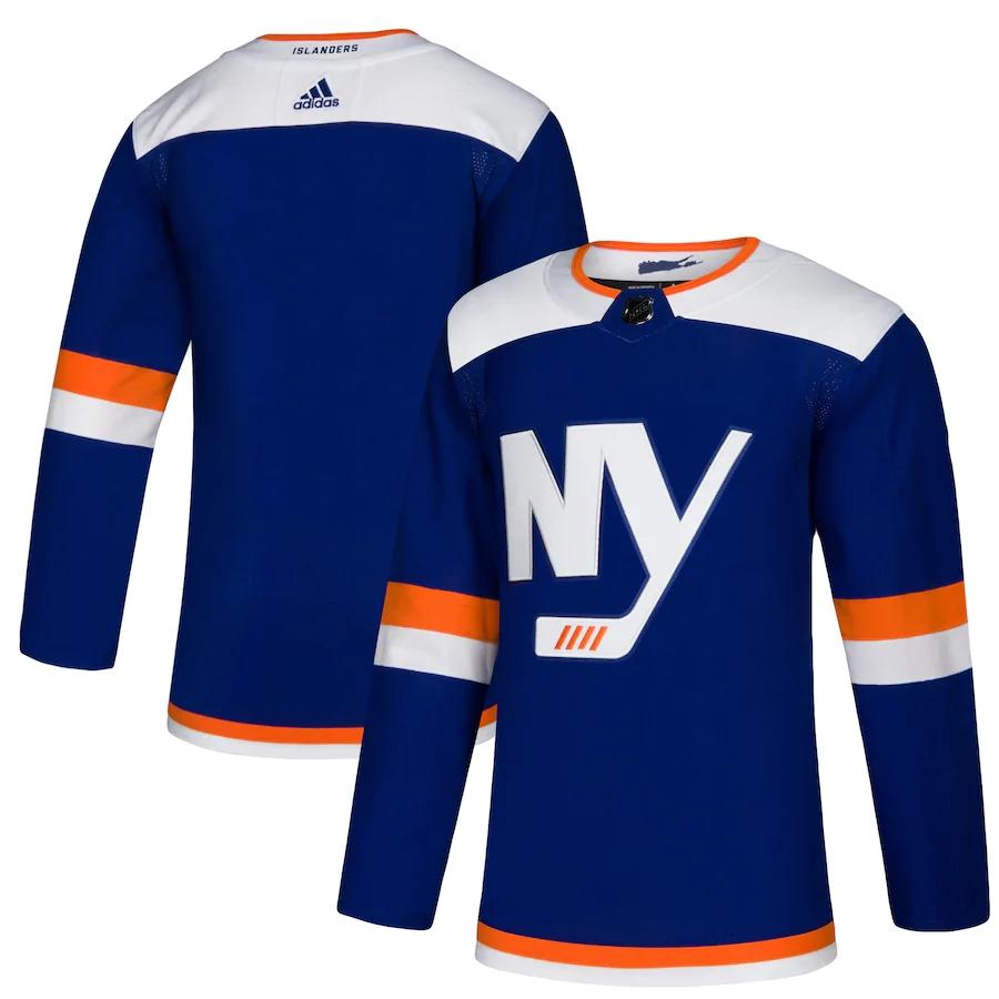 Men's Blue Alternate Blank Team Jersey