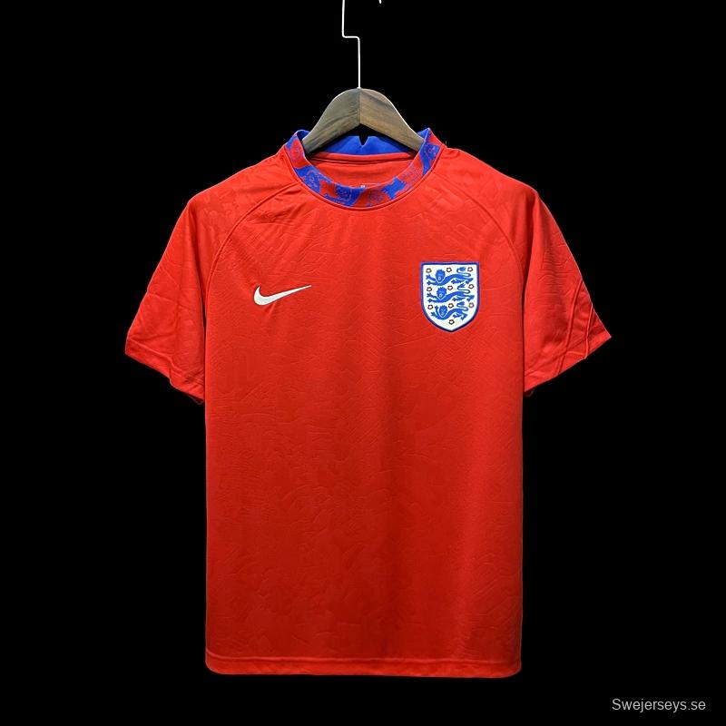 20/21 England Red Pre-match Training Jersey