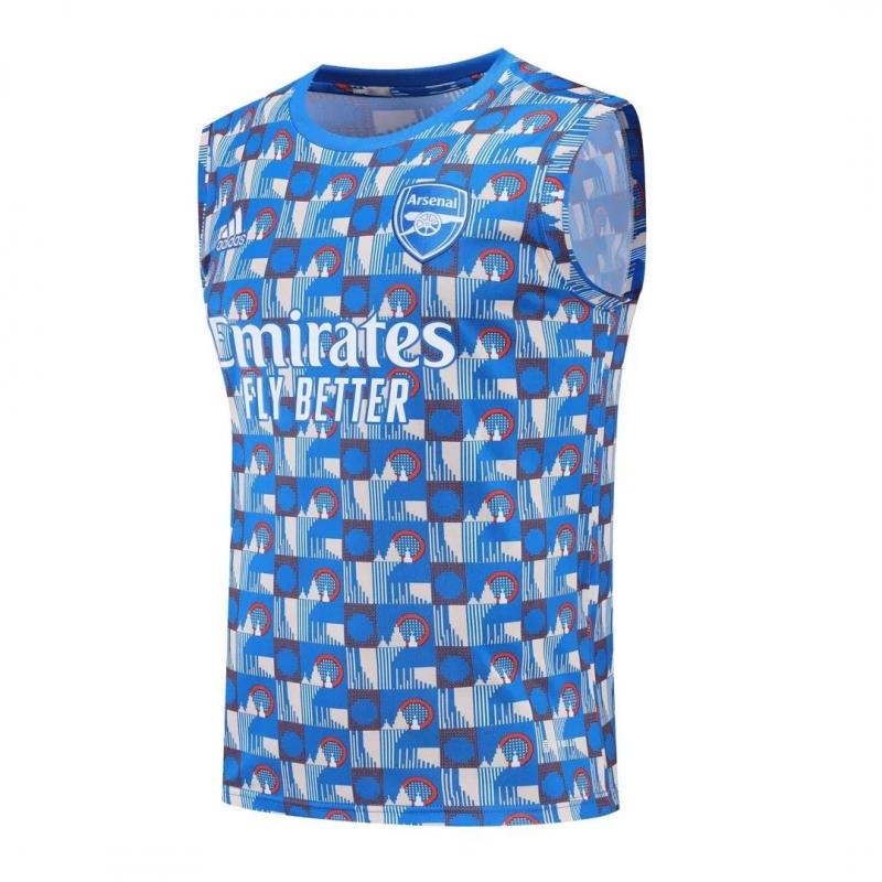 22/23 Arsenal Pre-match Training Jersey Blue Vest