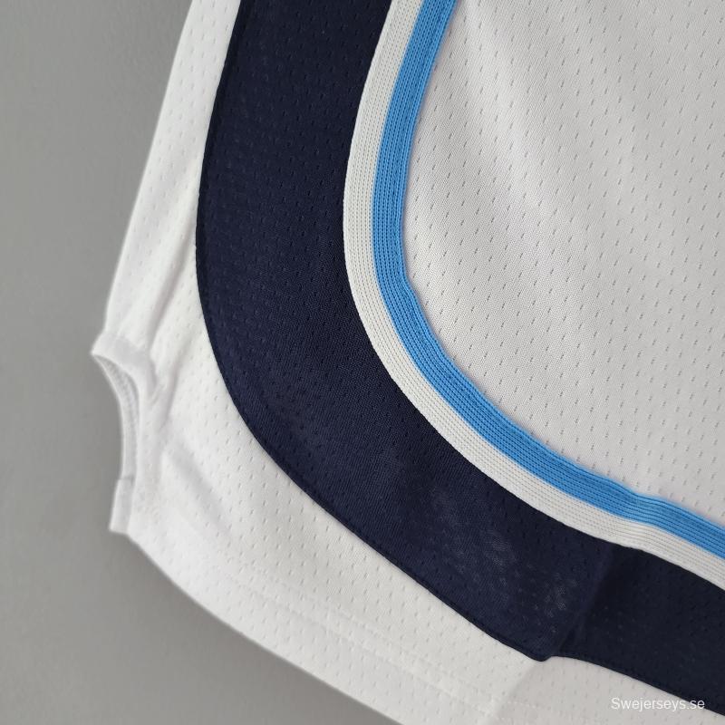 Memphis Grizzlies NBA Shorts White