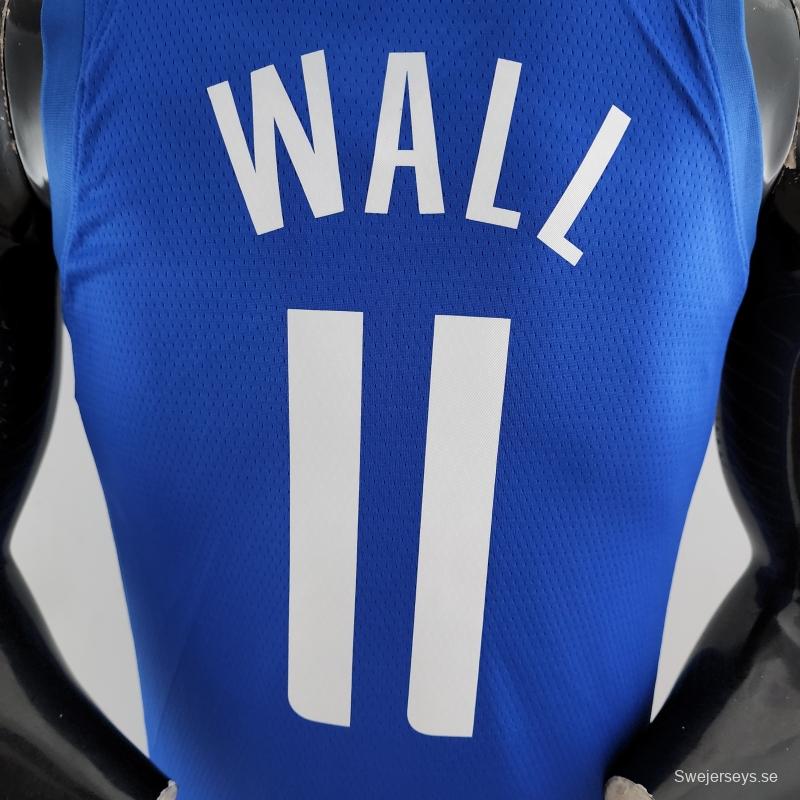 75th Anniversary WALL#11 Los Angeles Clippers NBA Jersey Blue