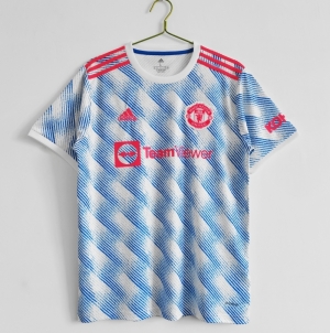 Retro 2021/22 Manchester United Away Soccer Jersey